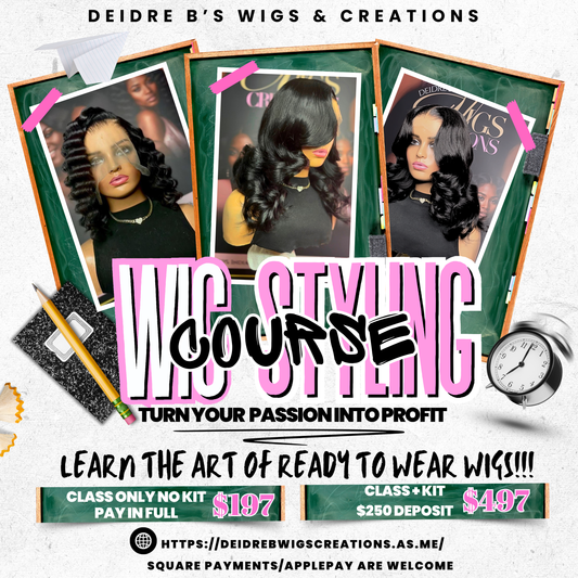 DBWC Wig Styling Course: Starting In September (MEMPHIS, TENNESSEE)