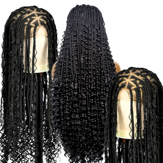 Black Majesty 36in Braided Wig